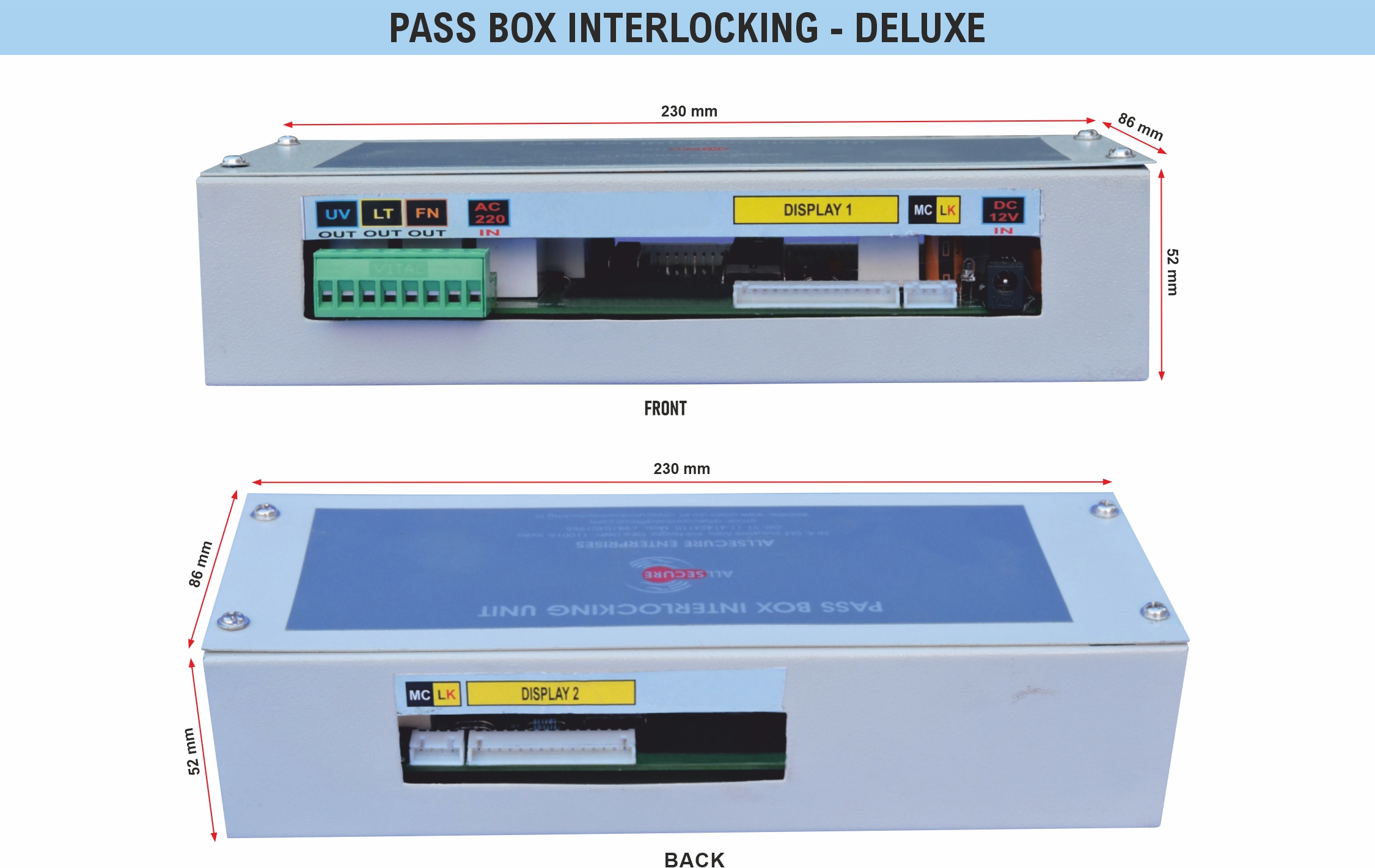 Pass Box Interlocking Deluxe in India
