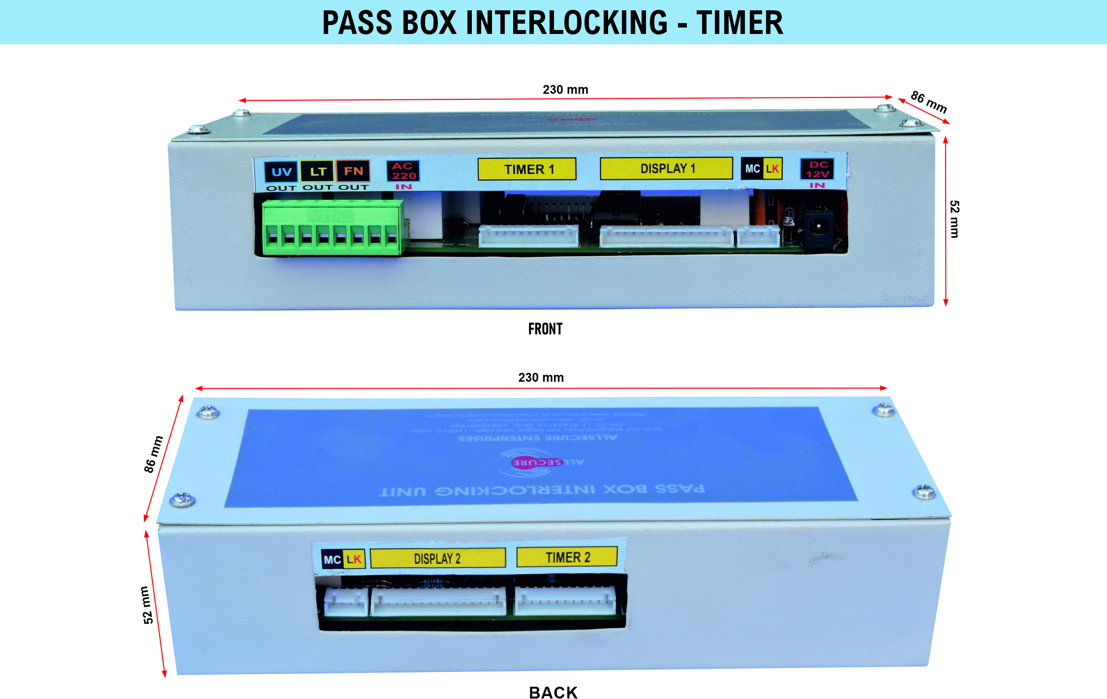 Pass Box Interlocking Normal in India